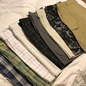 9 pairs of men’s shorts. Size 38.